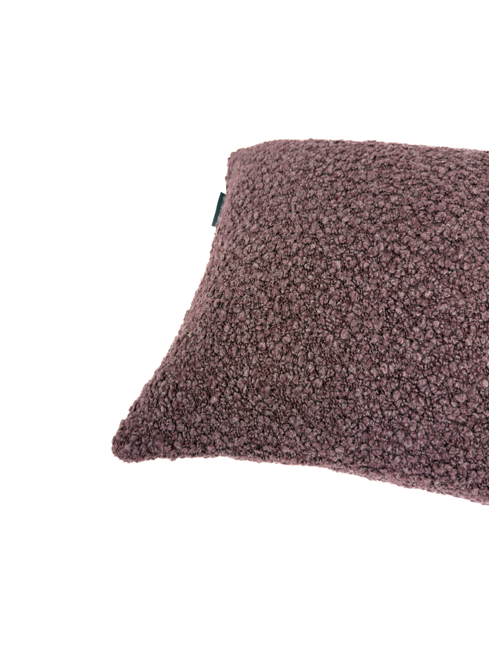 Poduszka BOUCLE BLOOM – w śliwkowej tonacji - obrazek 3